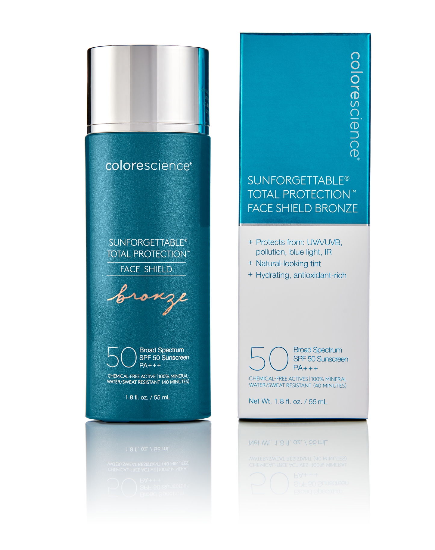 Colorescience: Sunforgettable® Total protection™Face Shield SPF 50-Bronze