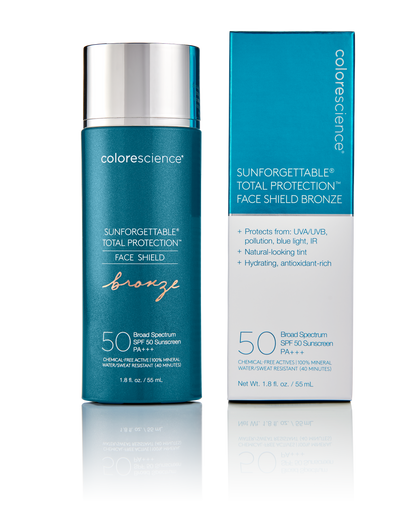 Colorescience: Sunforgettable® Total protection™Face Shield SPF 50-Bronze