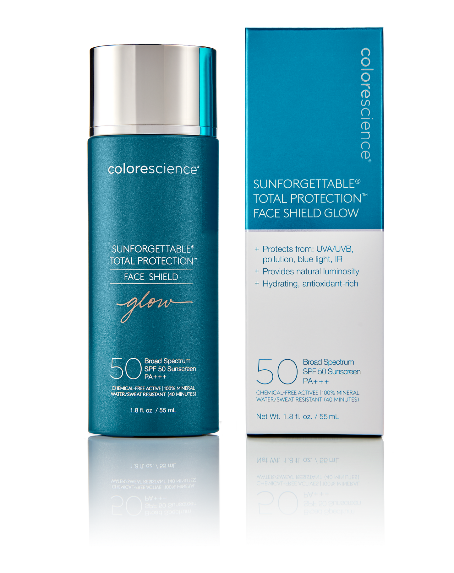 Colorescience: Sunforgettable® Total protection™Face Shield SPF 50-Glow